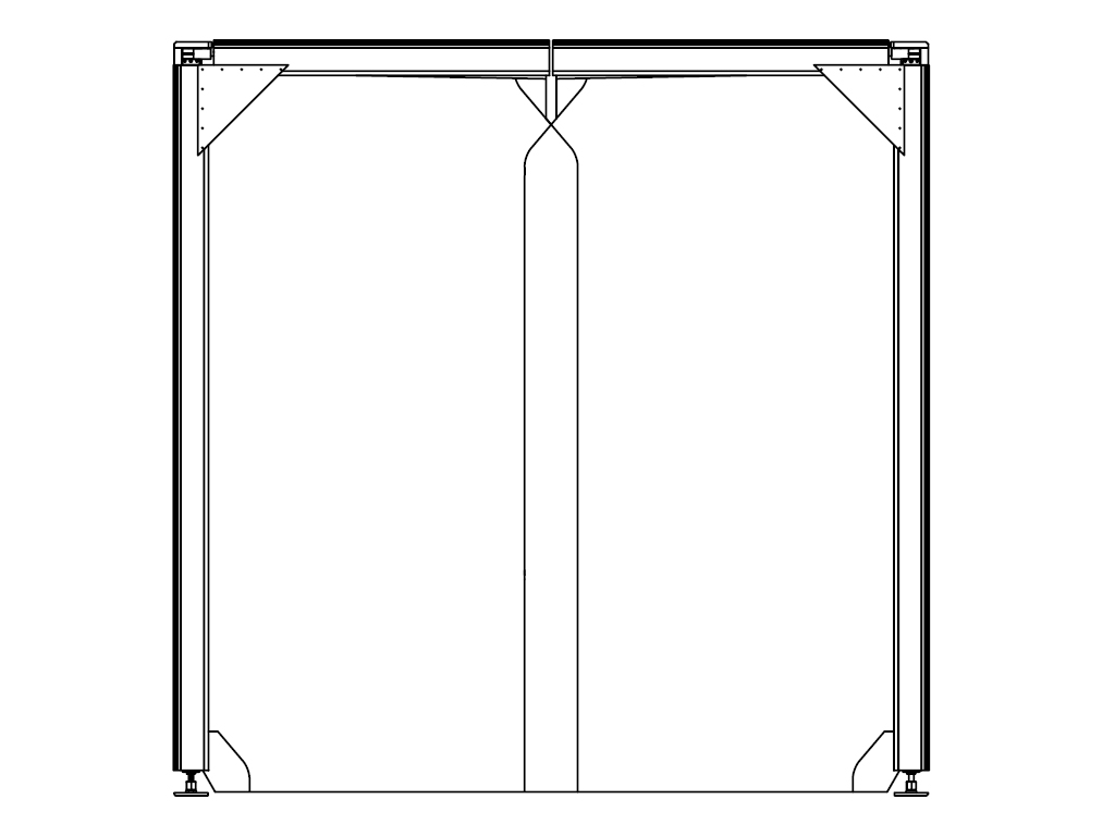 Прозрачное полотно.